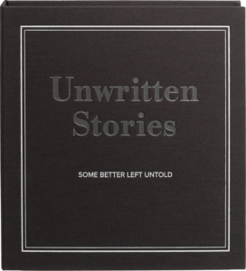 800q-01_134113 Focus Coffee Table Unwritten Stories 24,5x27cm -valokuva-albumi