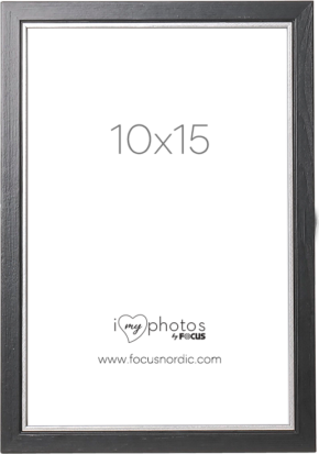 800q-01_5100000380 Focus Twist musta 10x15 -valokuvakehys