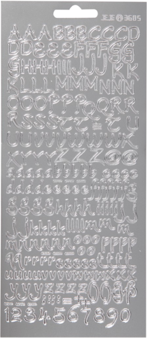 800q-02_111609 Focus hopea Letters Design 1 -kirjaintarrat