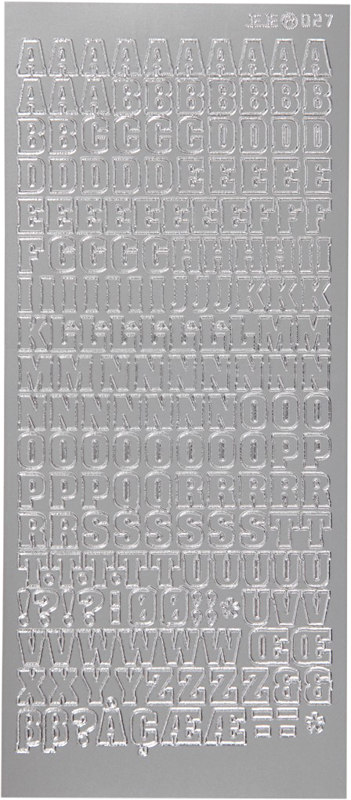 800q-02_111611 Focus hopea Letters Design 3 -kirjaintarrat