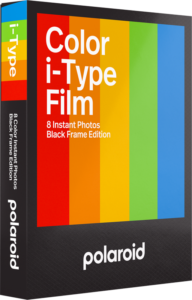 Polaroid Color Film I-Type Black Frame Edition -pikafilmi