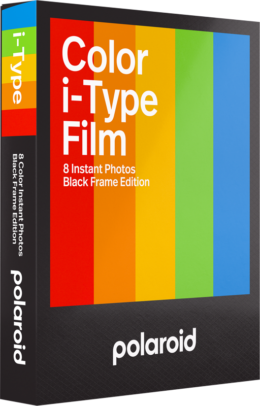 Polaroid Color Film I-Type Black Frame Edition -pikafilmi