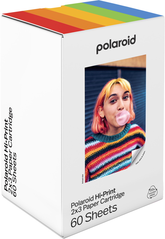 800q-02_127170 Polaroid Hi-Print Gen 2 2x3 60 arkkia -valokuvapaperikasetti