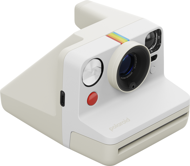 800q-02_131018 Polaroid Now Gen 3 Pebble White -pikakamera