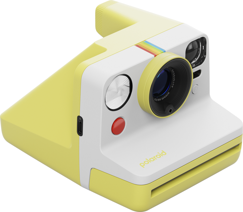 800q-02_131020 Polaroid Now Gen 3 Yellow -pikakamera