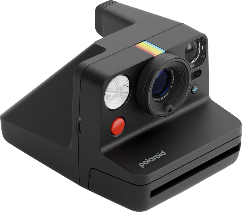 800q-02_131026 Polaroid Now+ Gen 3 Black -pikakamera