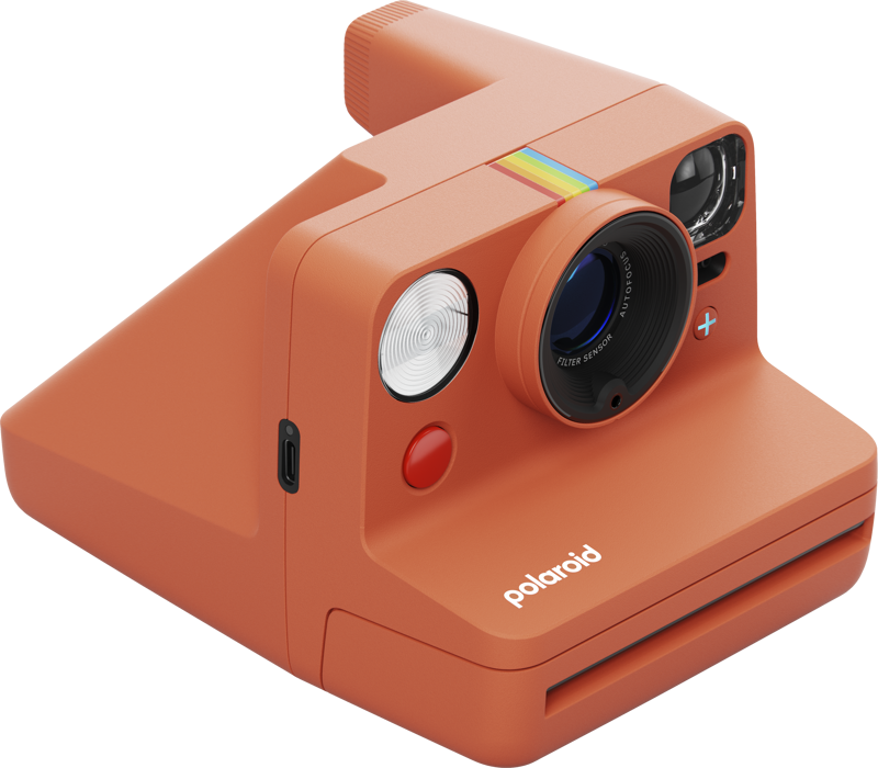800q-02_131028 Polaroid Now+ Gen 3 Coral -pikakamera