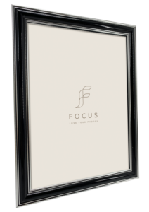 Focus Holly musta 10x13 -valokuvakehys