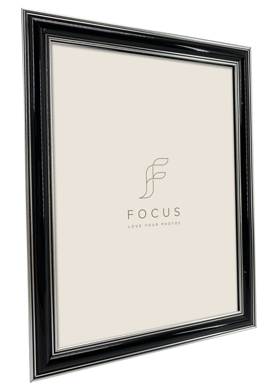 Focus Holly musta 10x13 -valokuvakehys