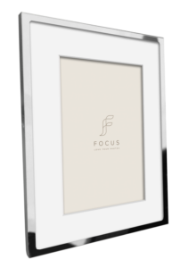 Focus Iris hopea 18x23/PP 13x18 -valokuvakehys