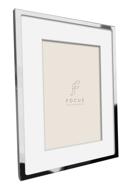 Focus Iris hopea 18x23/PP 13x18 -valokuvakehys