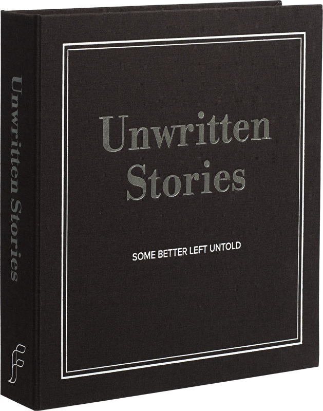 800q-02_134113 Focus Coffee Table Unwritten Stories 24,5x27cm -valokuva-albumi