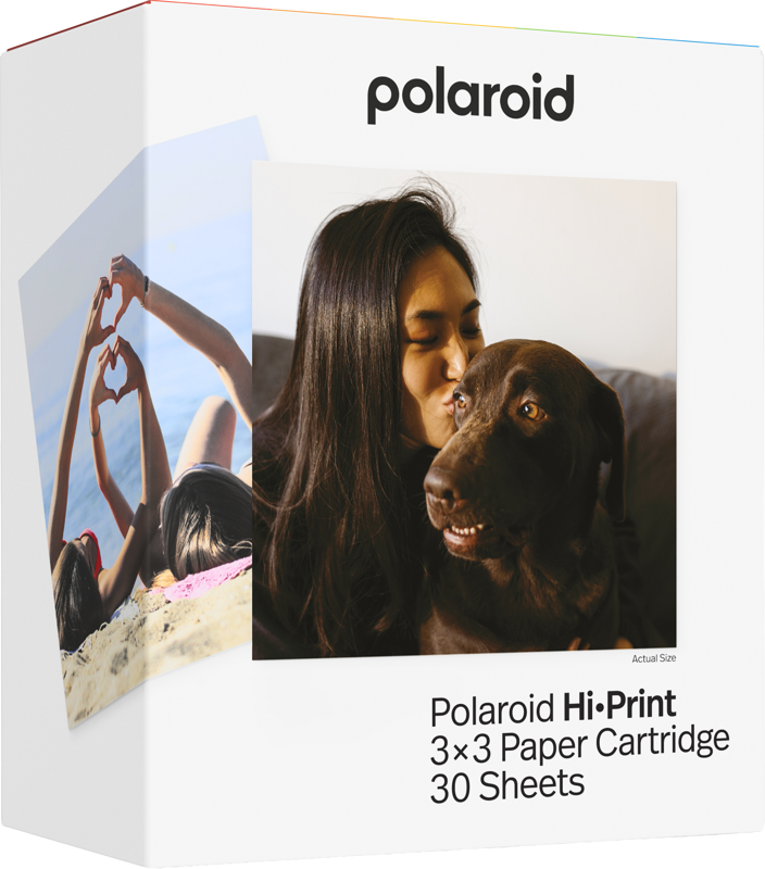 800q-02_136086 Polaroid Hi-Print 3x3 -valokuvapaperikasetti 30 arkkia