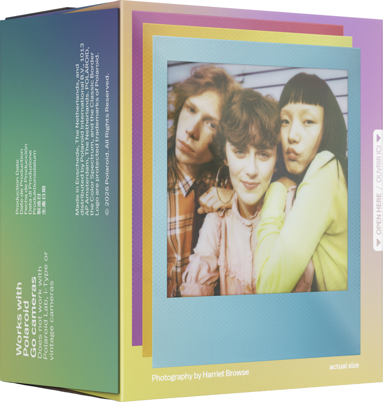 800q-02_136087 Polaroid Go Film Gradient Frame Double Pack 16 kuvaa -pikafilmi