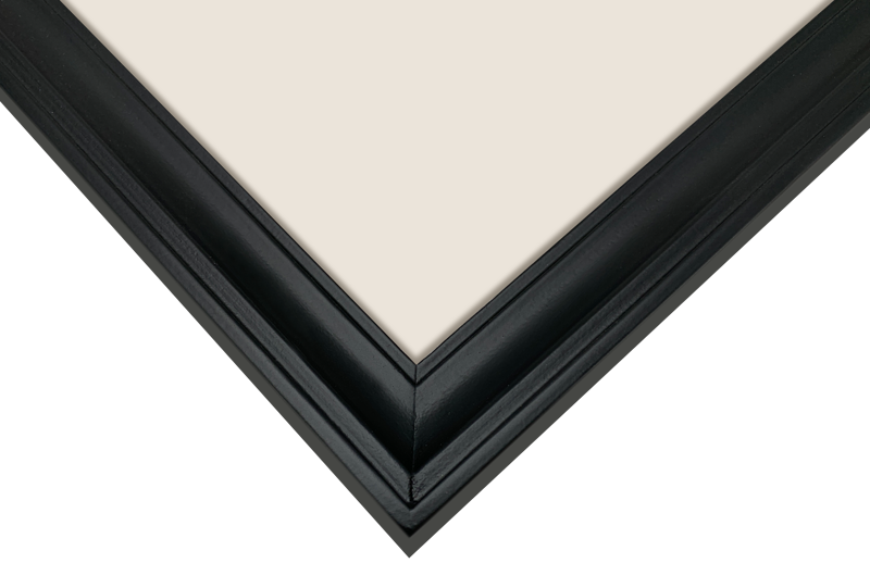 800q-03_132959 Focus Calla musta 40x50 -taulukehys