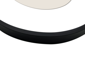 800q-03_133011 Focus Aster Oval musta 26,6x36,6/PP 20x30 -valokuvakehys