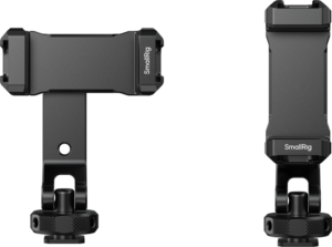800q-03_138695 SmallRig 6661 PC-T1 Metal Phone Clamp with Triple Cold Shoe Mounts – phone mount