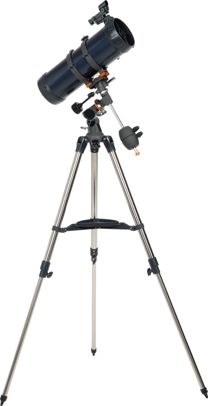 Celestron AstroMaster 114EQ-MD -tähtikaukoputki puhelinsovittimella ja kuusuodattimella
