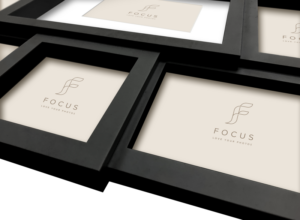 Focus Collage 9 Pictures musta -monikuvakehys