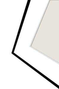 800q-04_133082 Focus Aster Arch musta 26x36/PP 20x30 -valokuvakehys