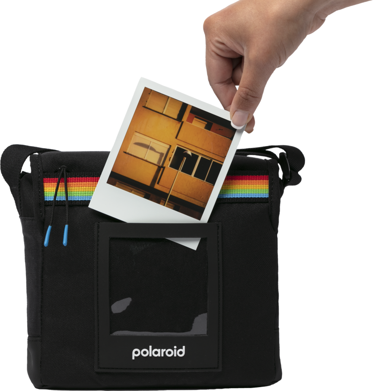 800q-05_124908 Polaroid Box Bag -kameralaukku Now ja I-2, musta