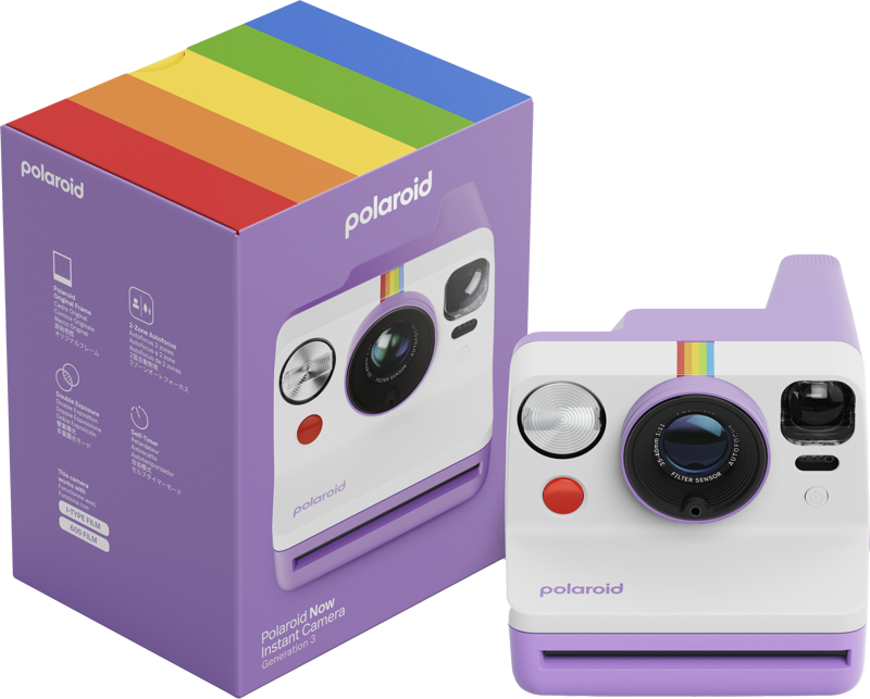 800q-05_131021 Polaroid Now Gen 3 Purple -pikakamera