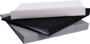 800q-05_131435 Focus Essence Ringbinder harmaa -rengasalbumi