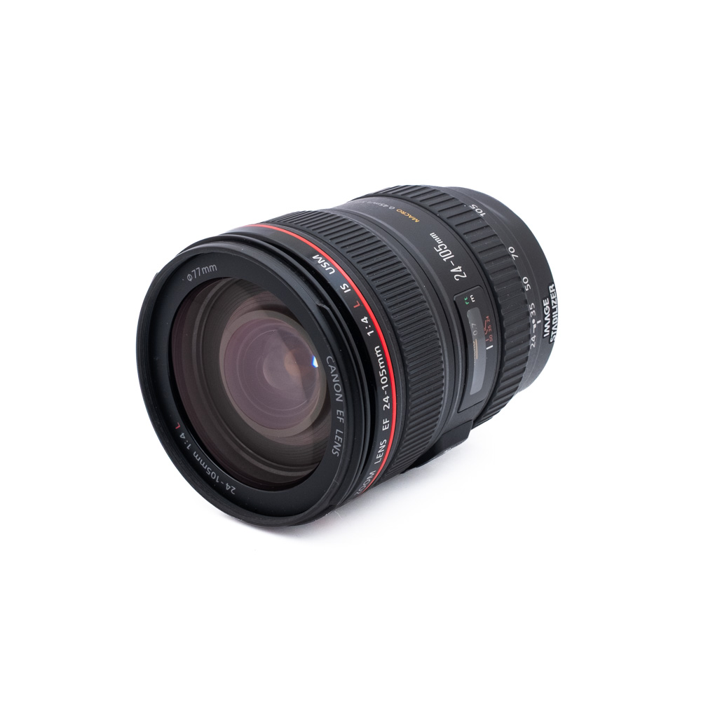 Canon 24-105mm f4 L IS USM_2 Canon EF 24-105mm f/4 L IS USM - Käytetty
