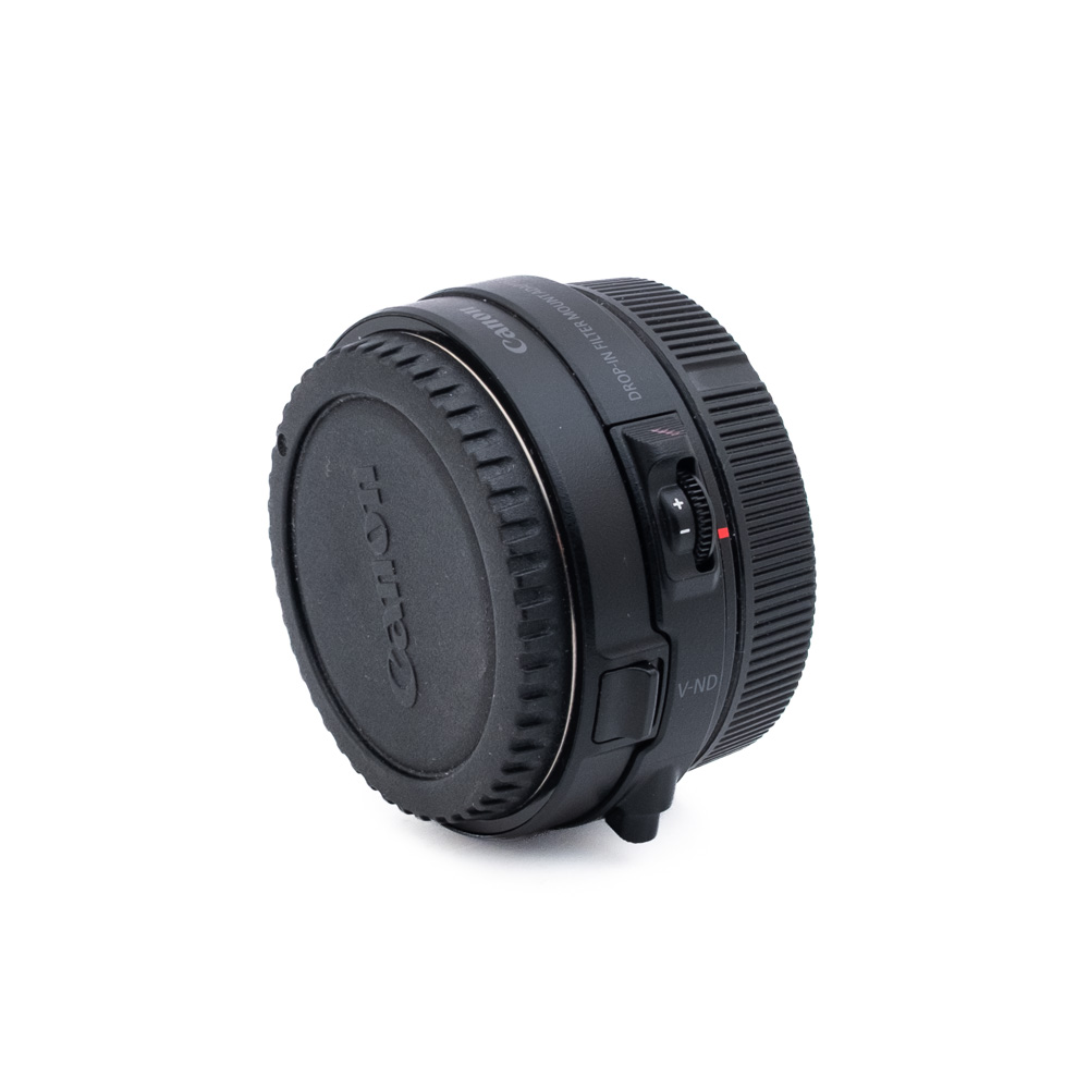 Canon filter adapteri_1 Canon Mount Adapter EF - EOS R With Drop-In V-ND Filter - Käytetty