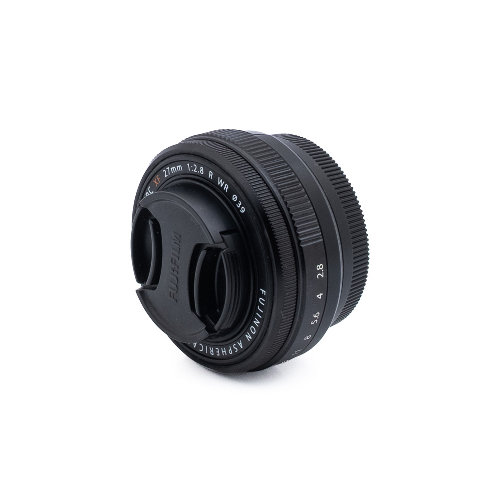 Fuji 27mm f28 R WR_1 Fujifilm Fujinon XF 27mm f/2.8 R WR - Käytetty