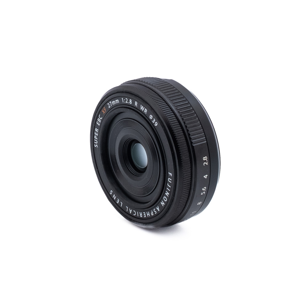 Fuji 27mm f28 R WR_2 Fujifilm Fujinon XF 27mm f/2.8 R WR - Käytetty