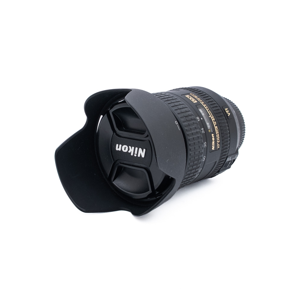Nikon 16-85mm f35-56 G ED DX VR_1 Nikon AF-S Nikkor 16-85mm f/3.5-5.6G ED VR DX - Käytetty