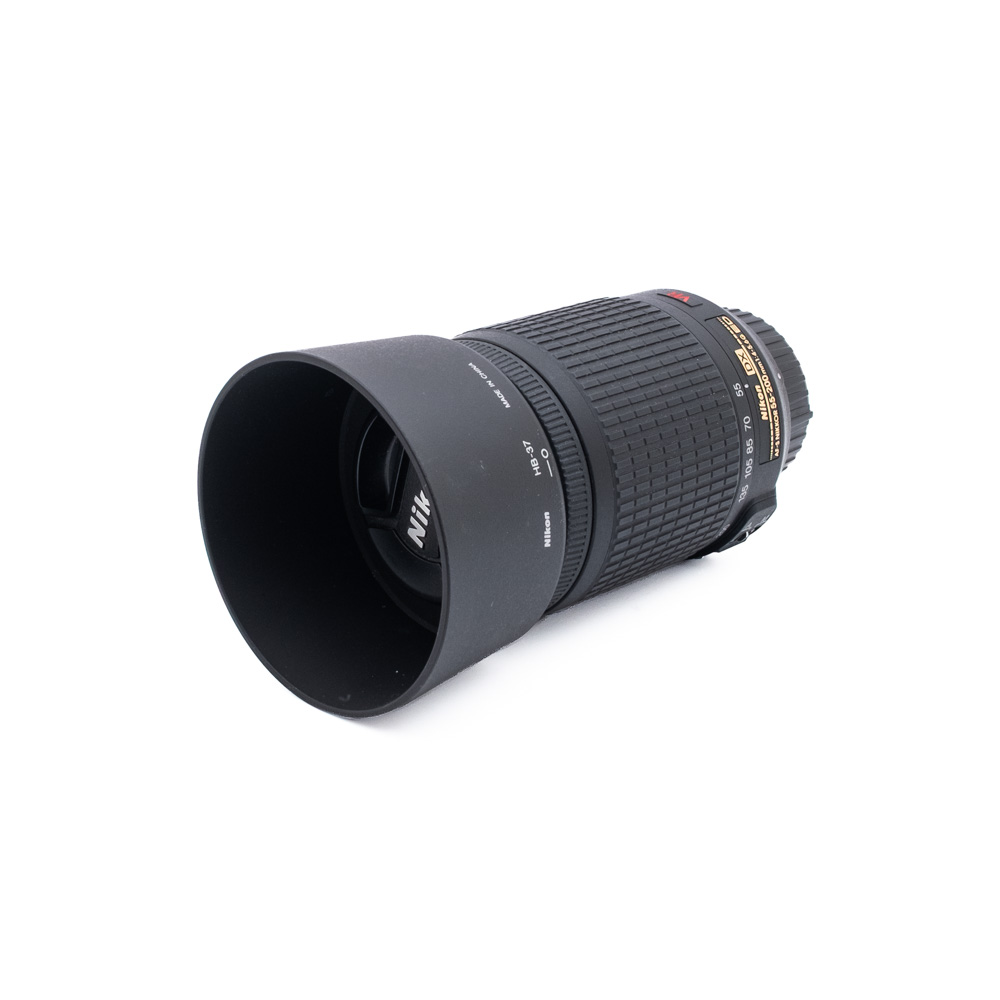 Nikon DX 55-200mm f4-56G ED VR DX_1 Nikon AF-S DX Nikkor 55-200mm f/4 - 5.6 G ED VR - Käytetty