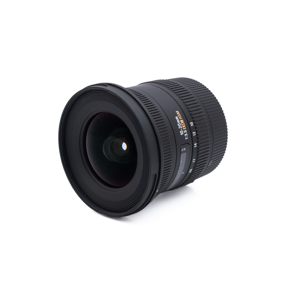 Sigma EX 10-20mm f35 DC HSM Canon_2 Sigma 10-20mm f/3.5 DC HSM Canon EF-S - Käytetty
