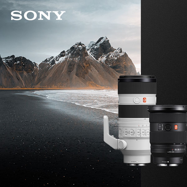 Sony GM objektiivit